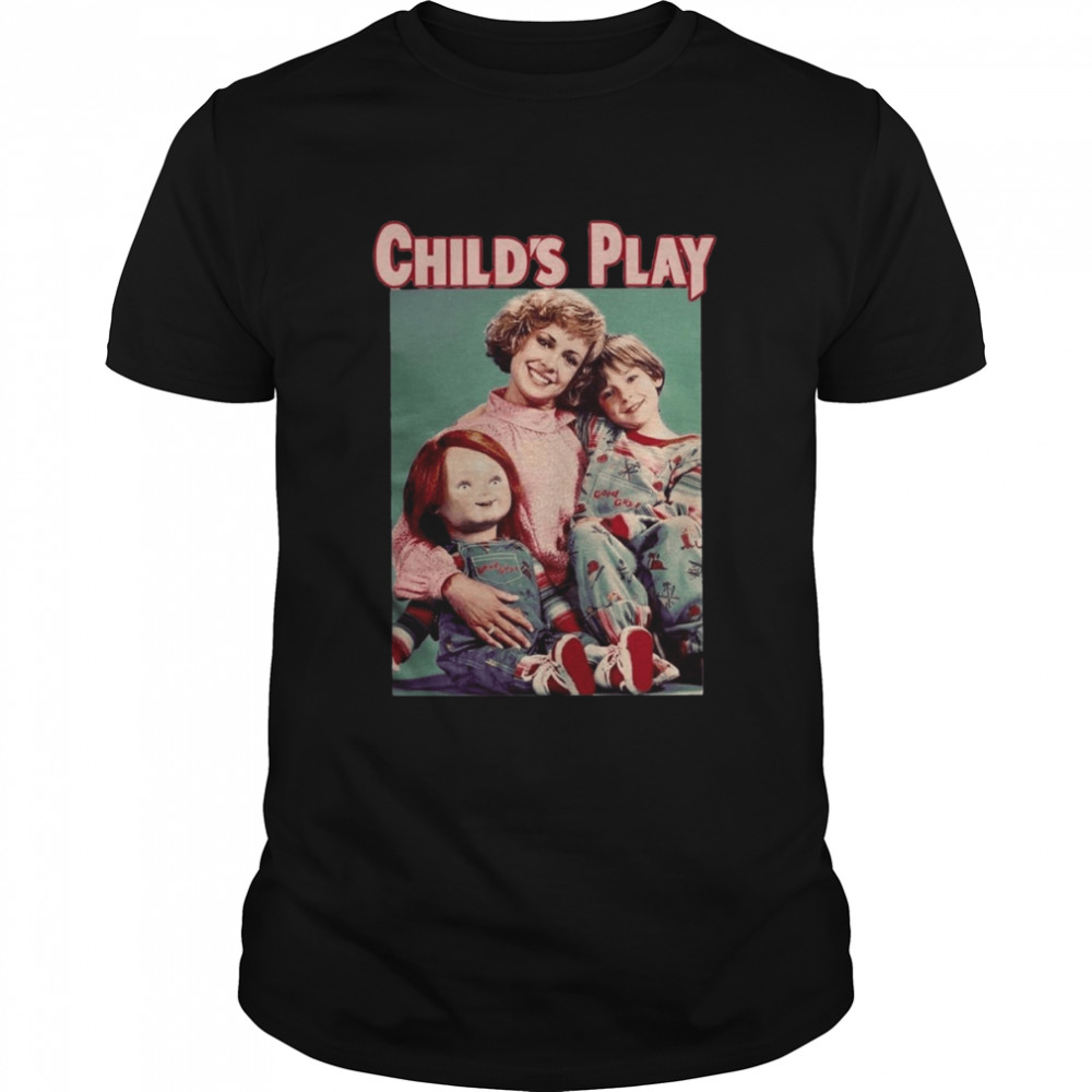 Child’s Play Chucky Men T Shirts Doll Murder Bloody Vintage shirt