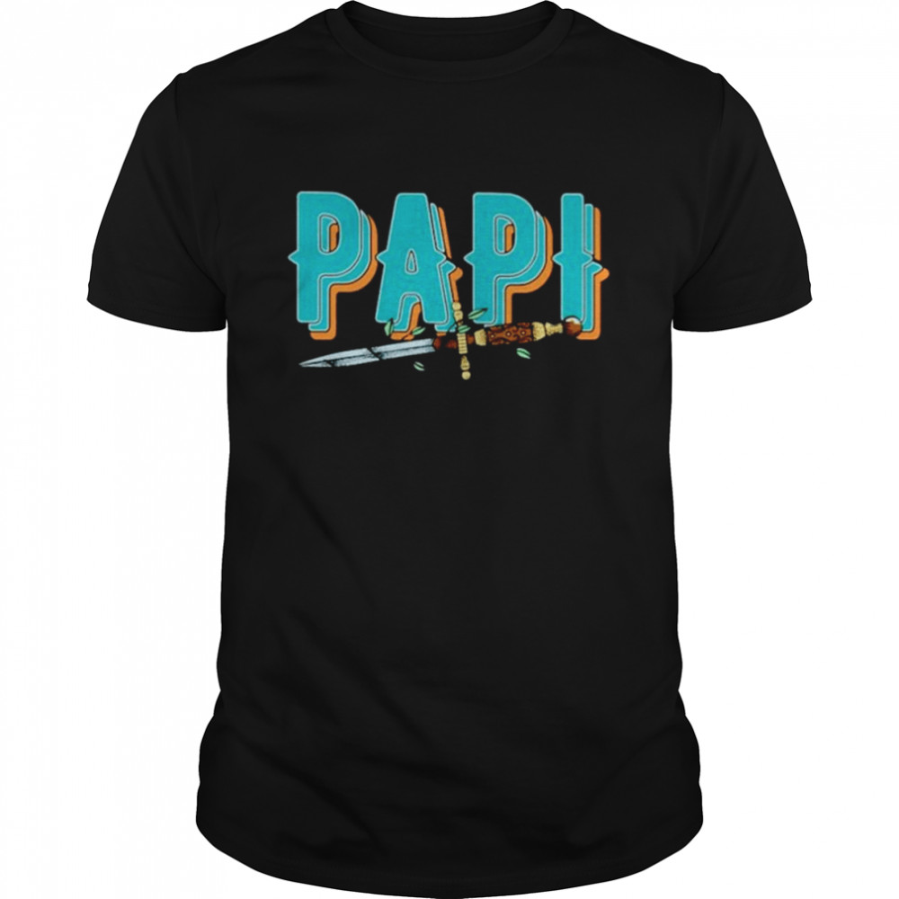 Papi Teal Knife shirt Classic Men's T-shirt