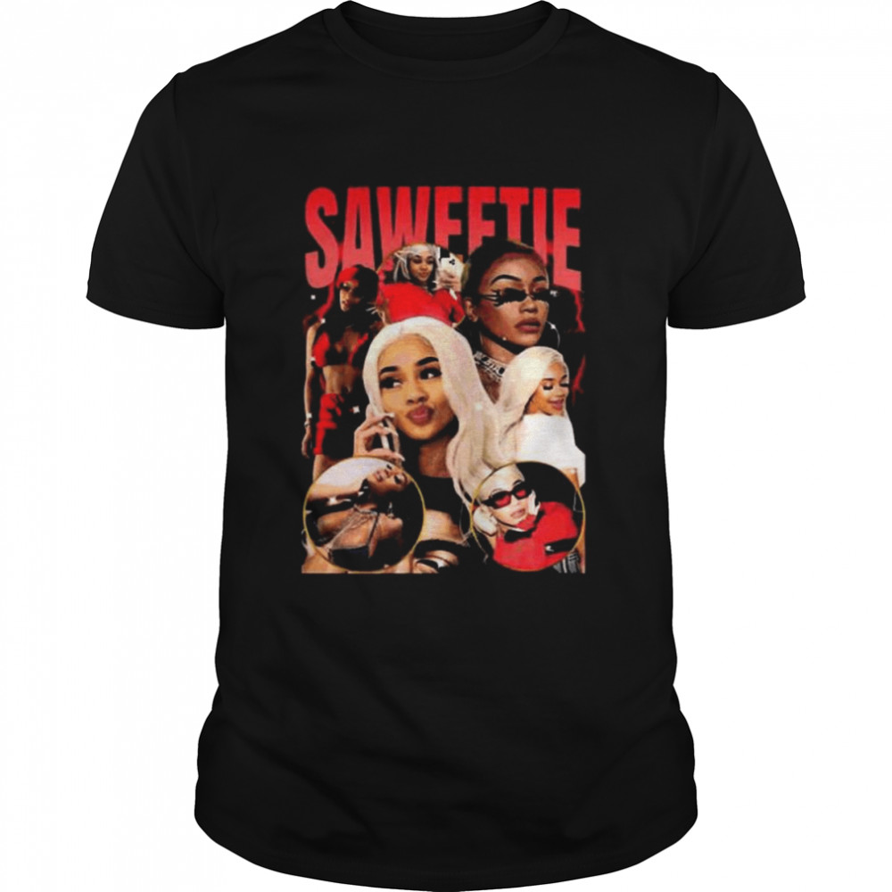 Saweetie rapper vintage 90s shirt Classic Men's T-shirt