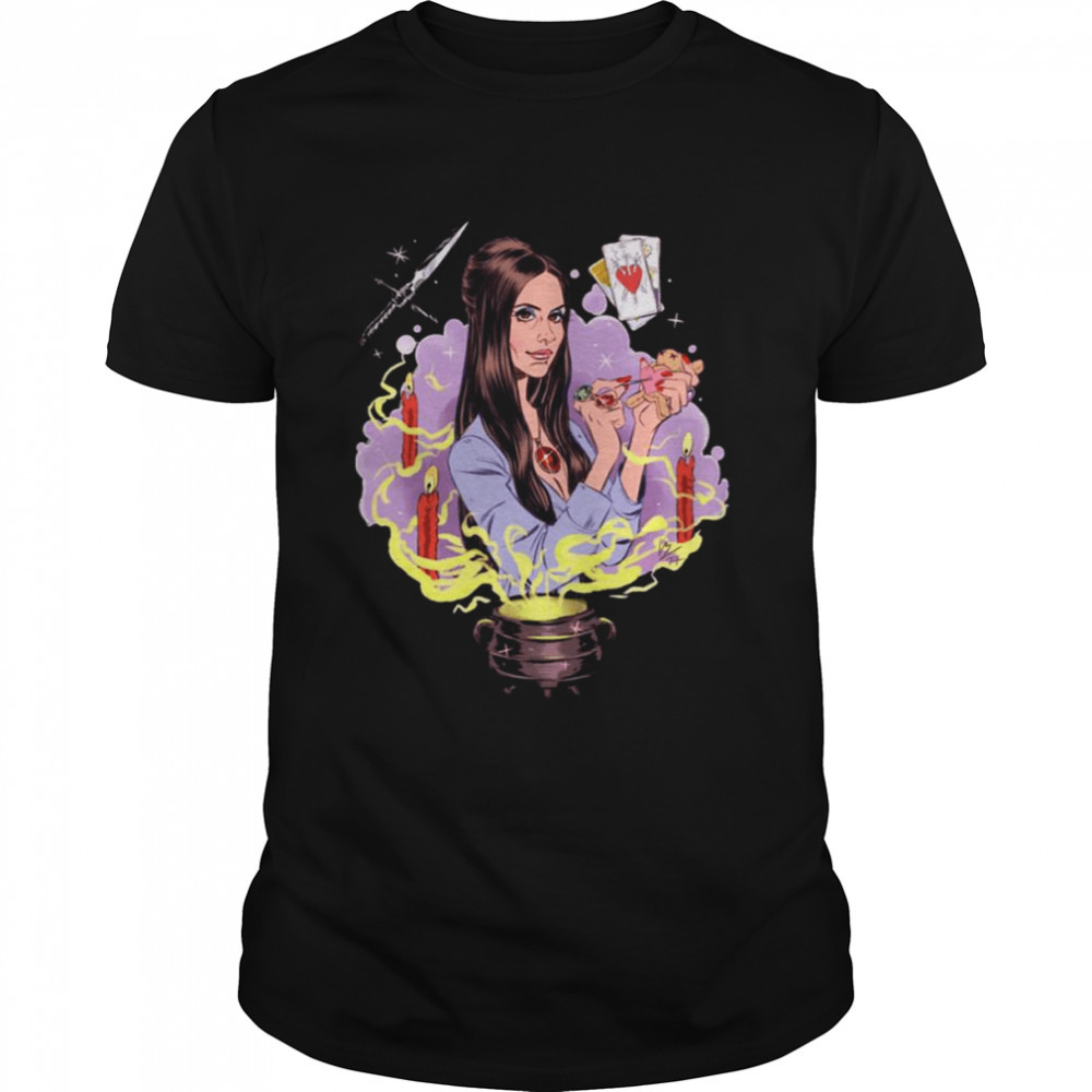 The Love Witch Halloween Graphic shirt