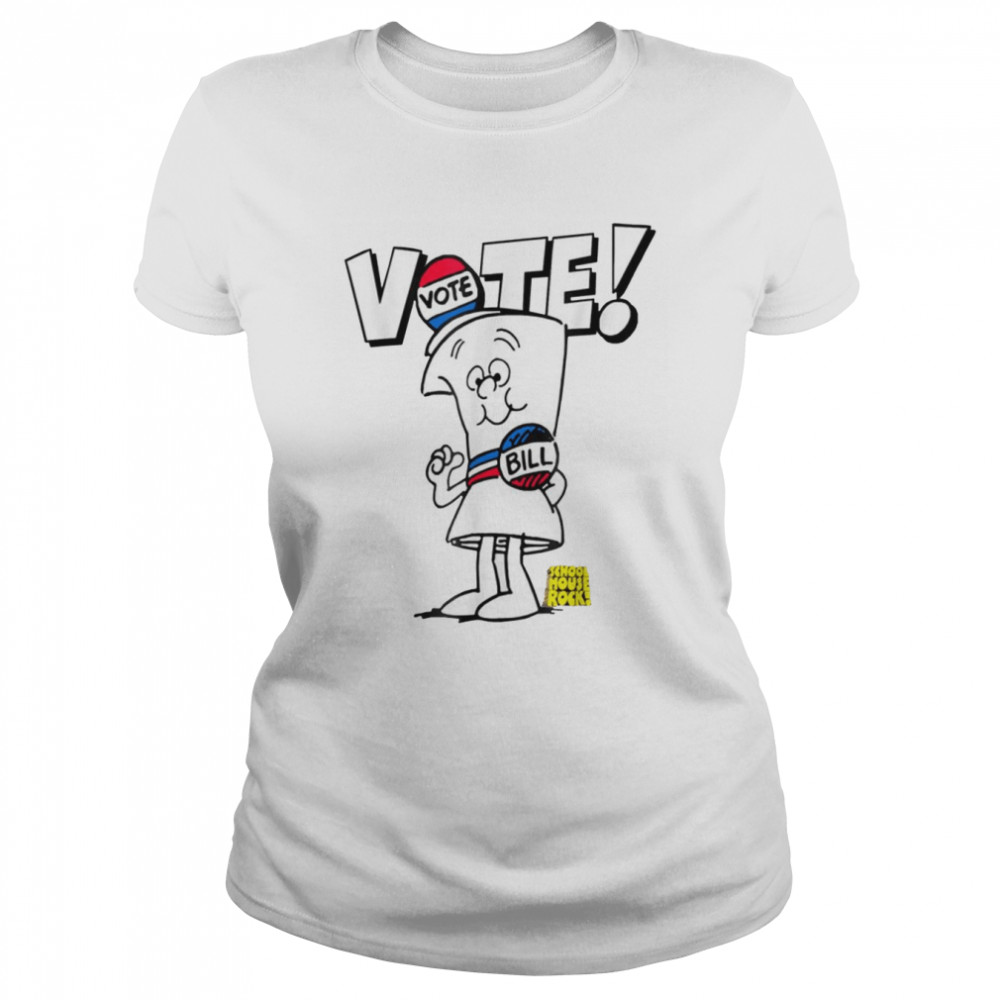 helpen Goedaardig slepen Vote With Bill Schoolhouse Rock shirt - Trend T Shirt Store Online