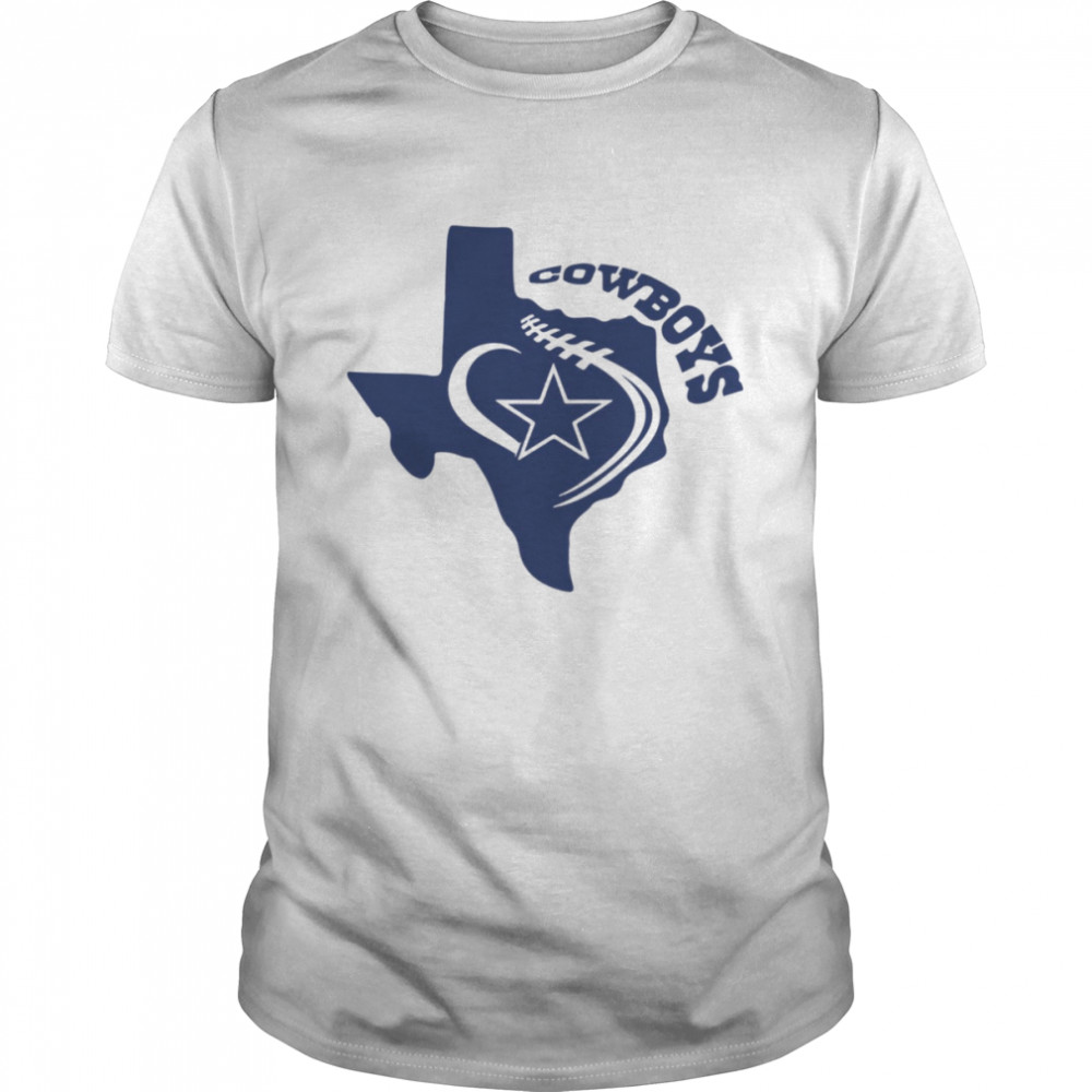 Cowboys Nation Map shirt