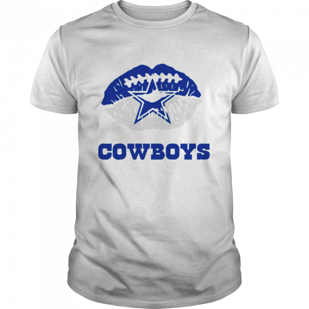 Dallas Cowboys Lip Dallas Cowboys T-Shirt