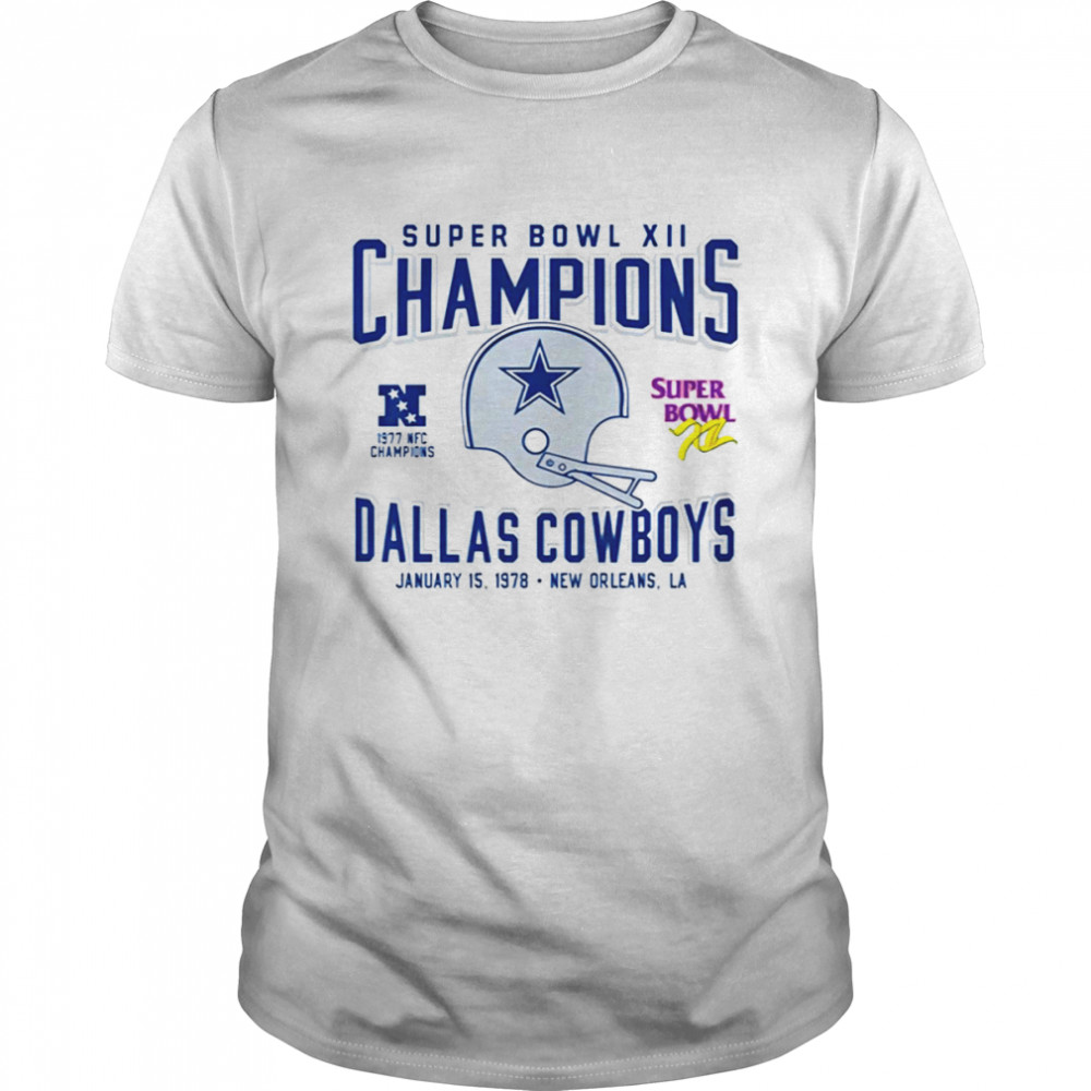 Dallas Cowboys Super Bowl XII Champs Dallas Cowboys T-Shirt