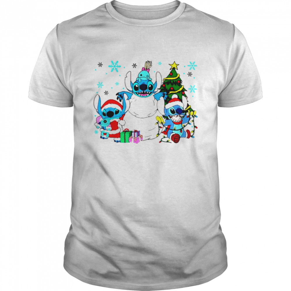 Disney Stitch Christmas shirt