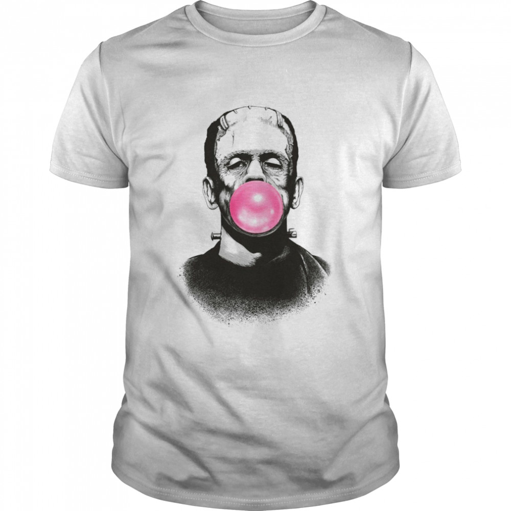 Frankenstein And Bubble Gum Halloween shirt