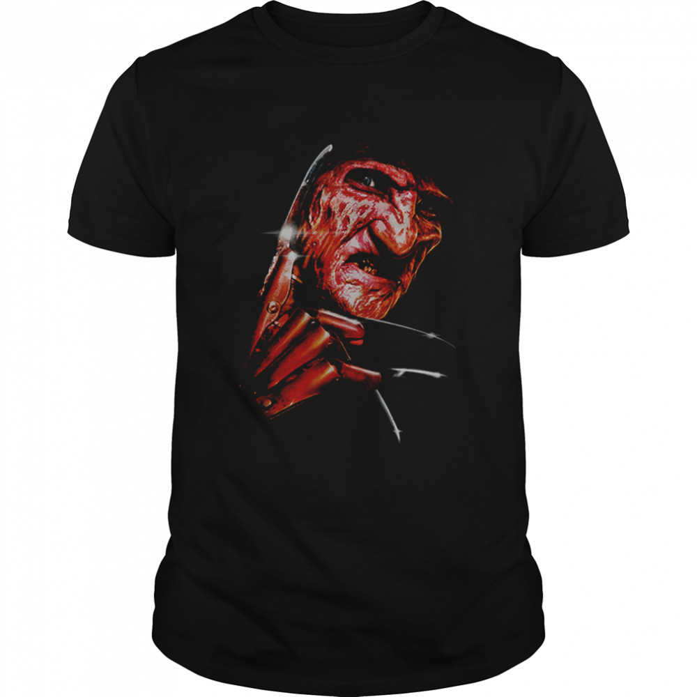 Freddy Close-Up Nightmare On Elm Street T-Shirt