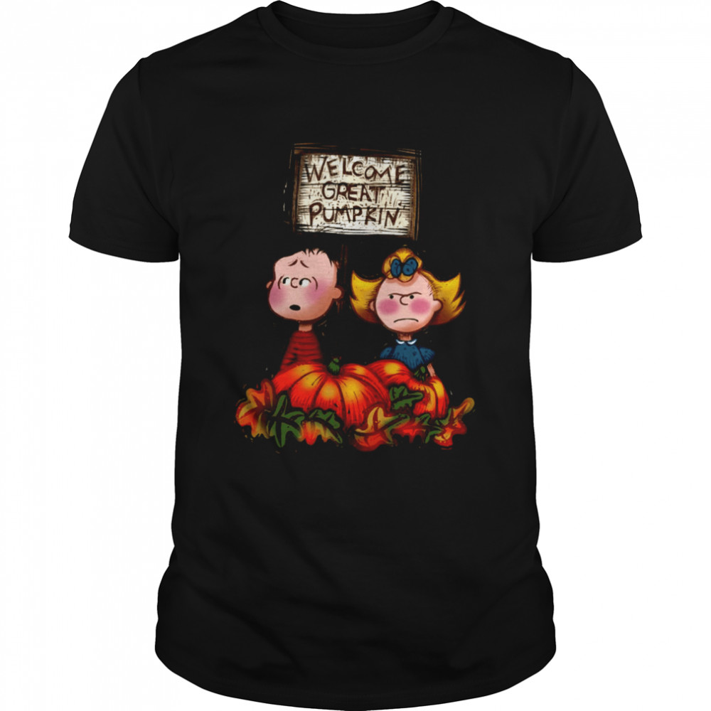Great Pumpkin Charlie Brown Halloween Shirt