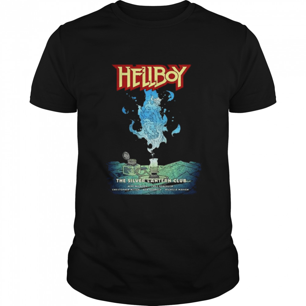 Hellboy the silver lantern club harDcover essential shirt