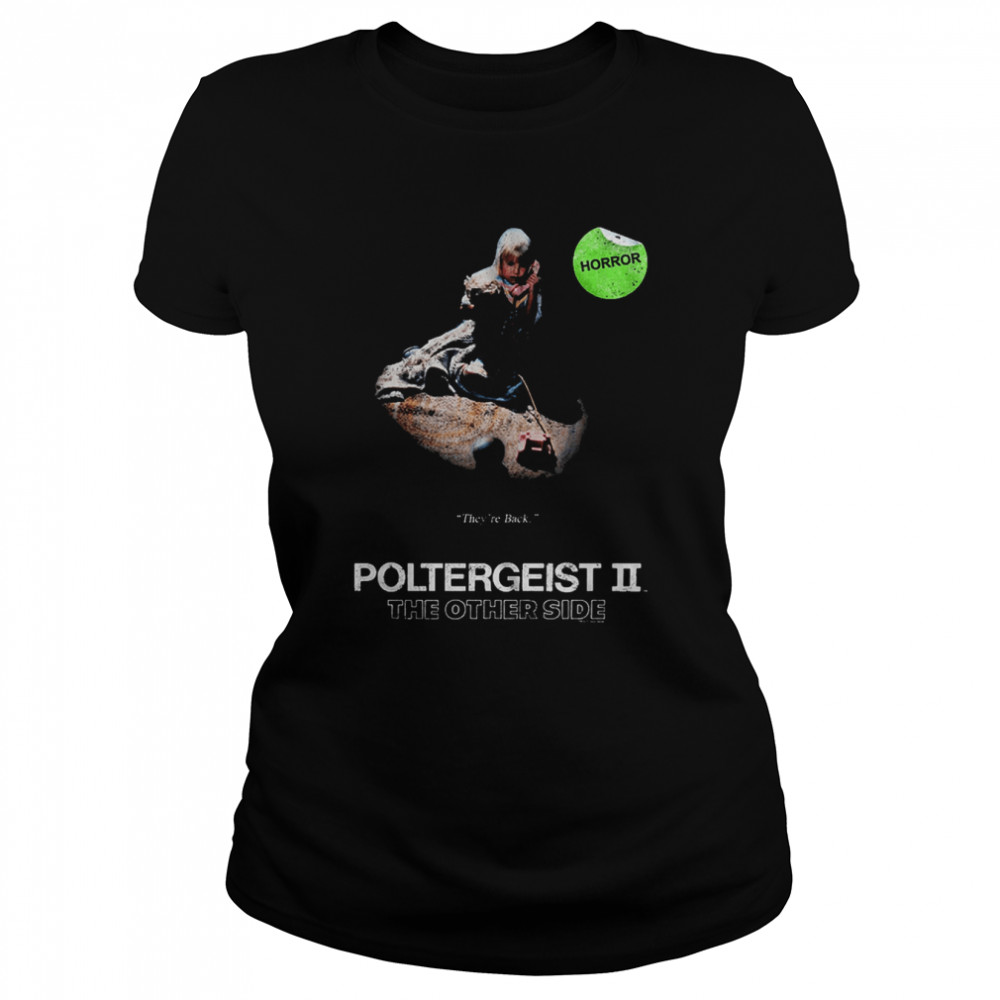 Horror Sticker Poltergeist II T- Classic Women's T-shirt