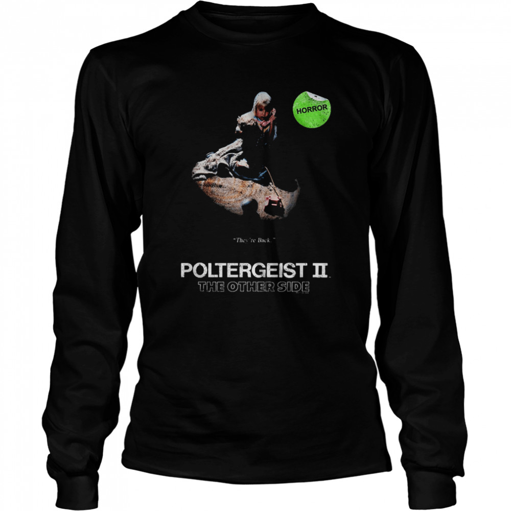 Horror Sticker Poltergeist II T- Long Sleeved T-shirt