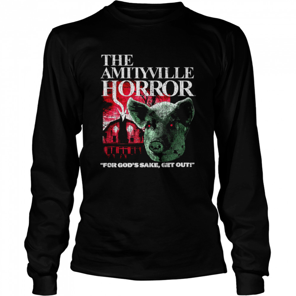 House and Jodie Amityville Horror T- Long Sleeved T-shirt