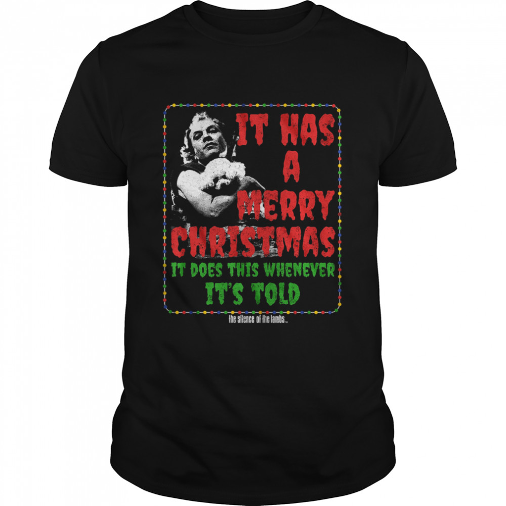It Has A Merry Christmas Silence Of The Lambs T-Shirt