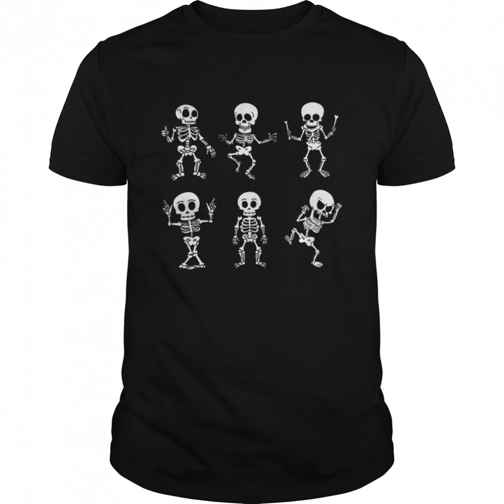 Let’s Dance Dancing Skeleton For Halloween Vintage shirt