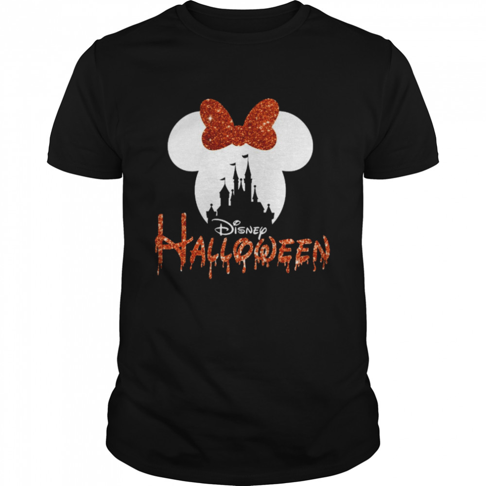 Mickey Halloween Scary Big Bow T- Classic Men's T-shirt