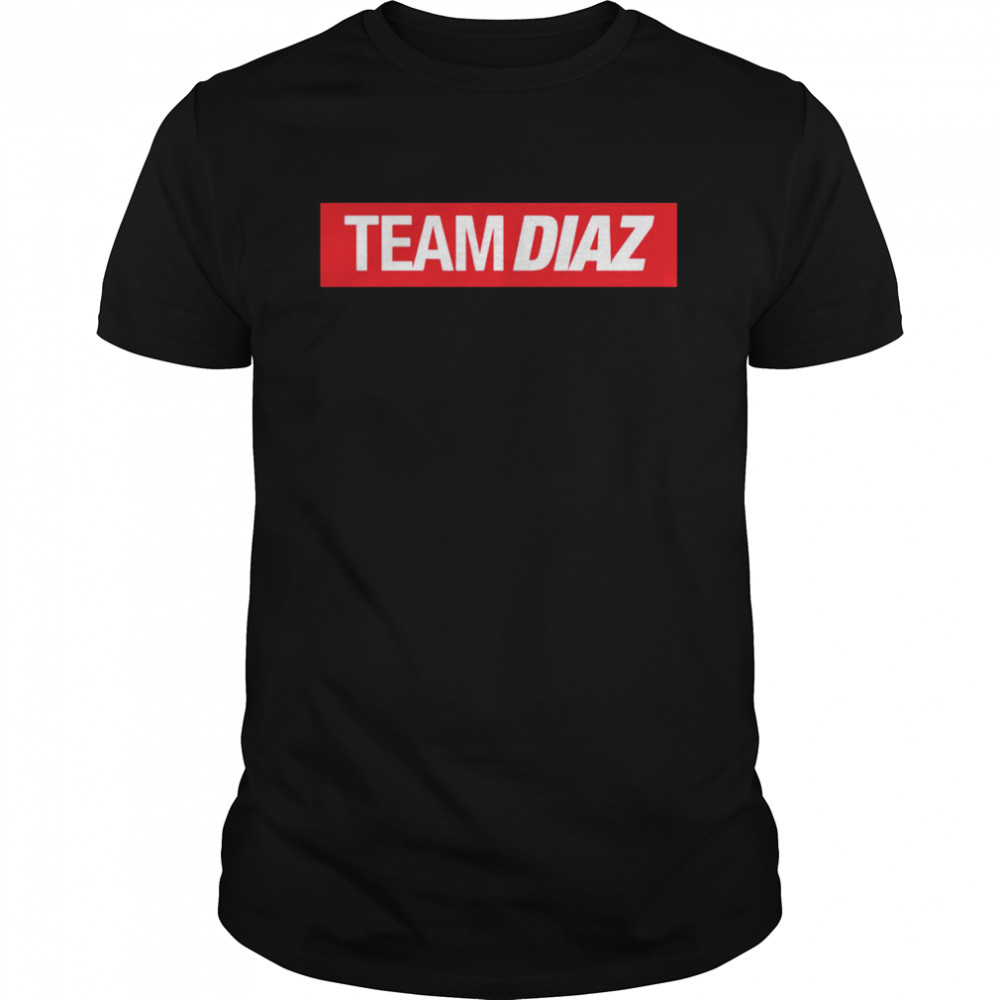 Nate Diaz Team Diaz Stockton California 209 shirt