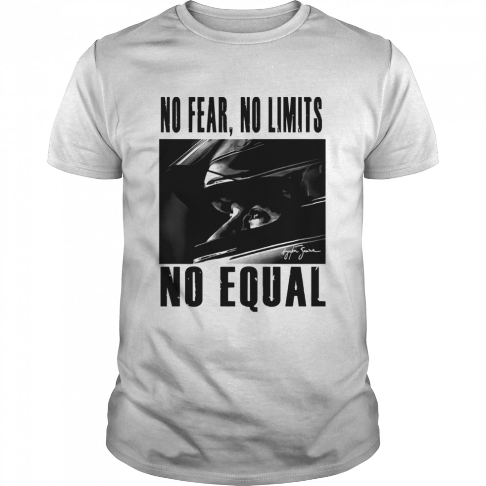 No Fear No Limits No Equal Formula 1 Car Racing F1 shirt