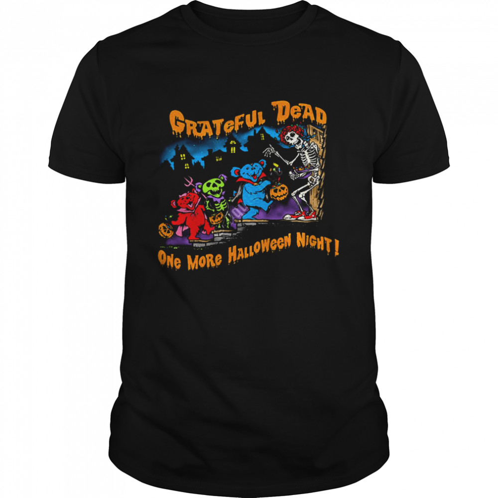 One More Halloween Night Grateful Dead Halloween T-Shirt