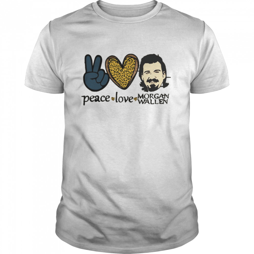 Peace Live Morgan W MW Music shirt