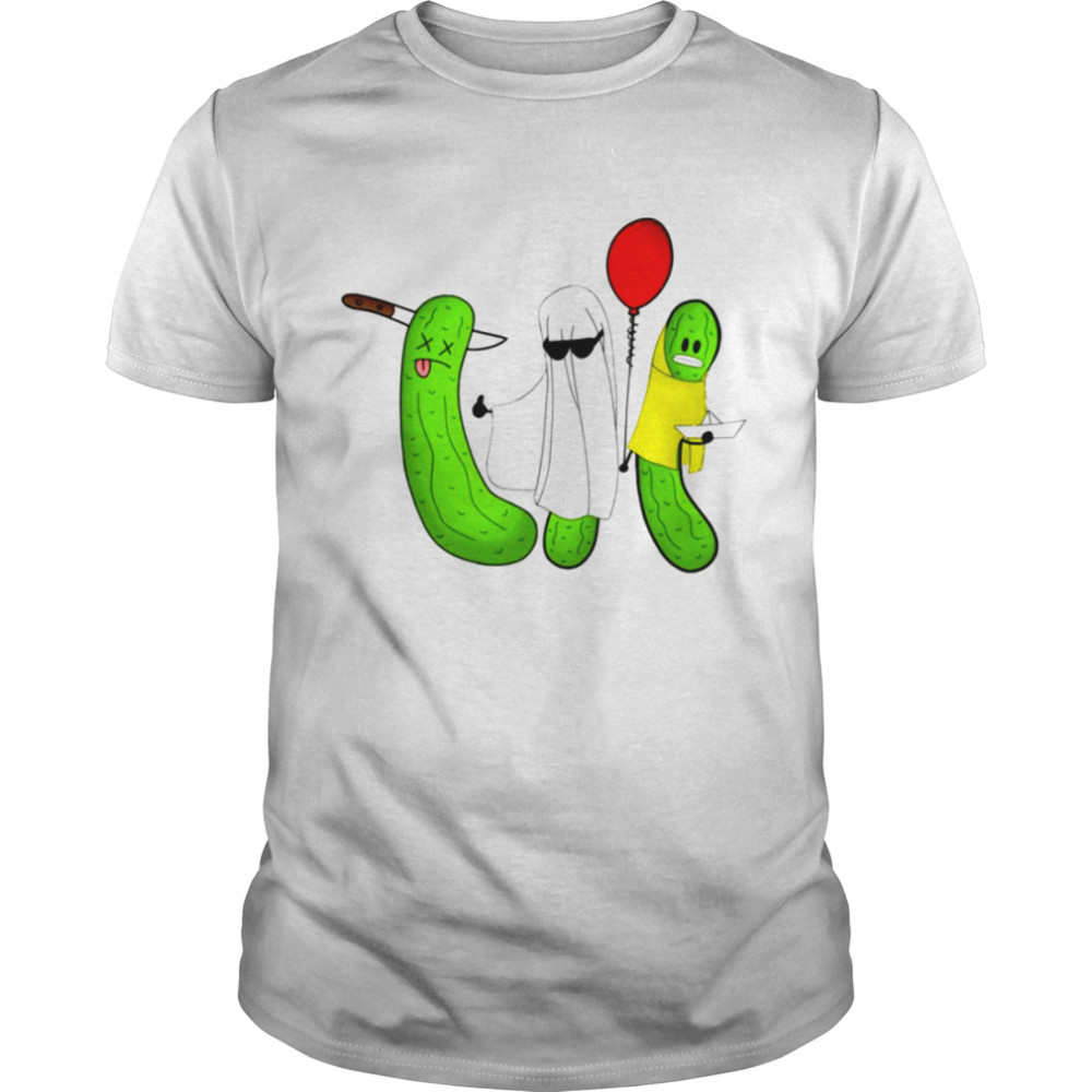 Pickle Funny Halloween Party Mit Essiggurken Rick And Morty shirt