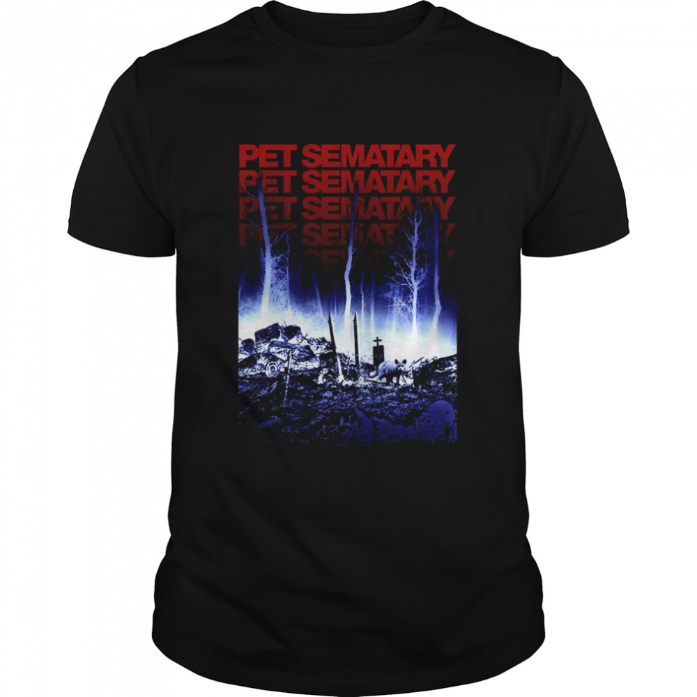 Repeating Logo Pet Sematary Shirt
