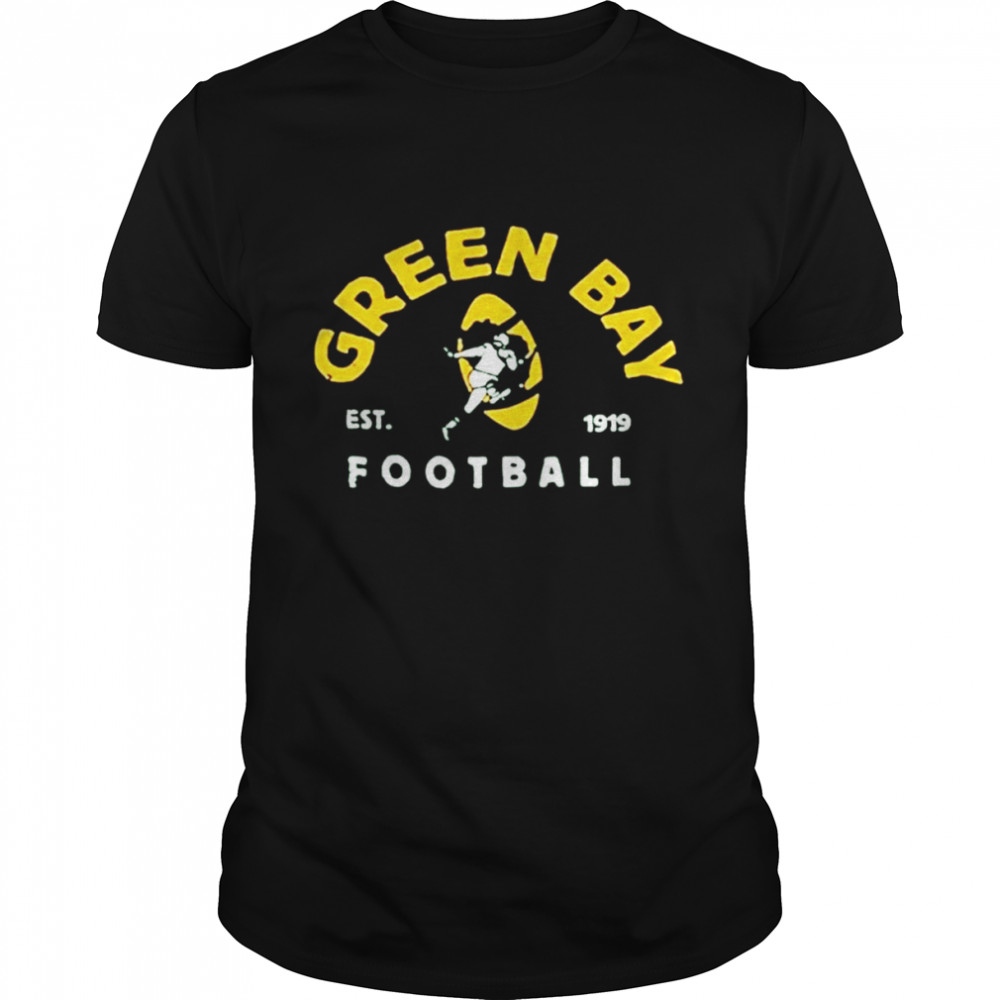 Retro Green Bay Packers Green Bay football est 1919 shirt