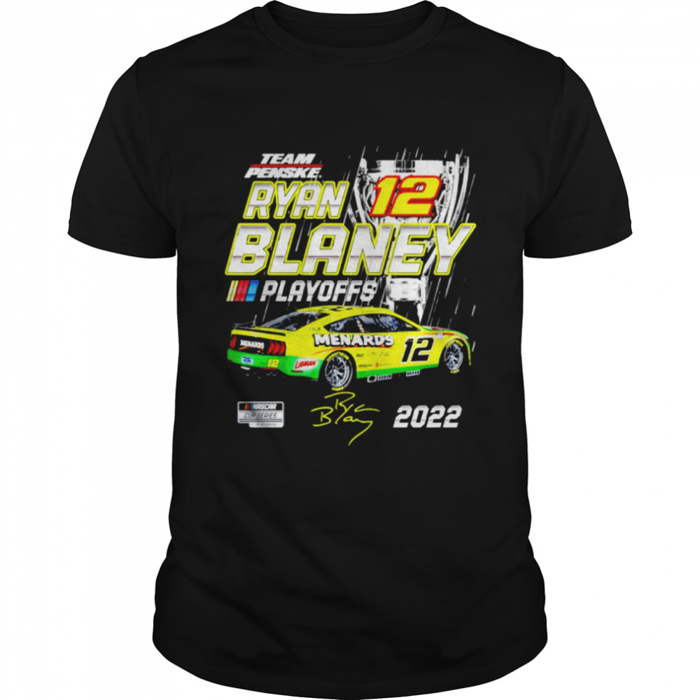 Ryan Blaney 2022 NASCAR Cup Series Playoffs shirt