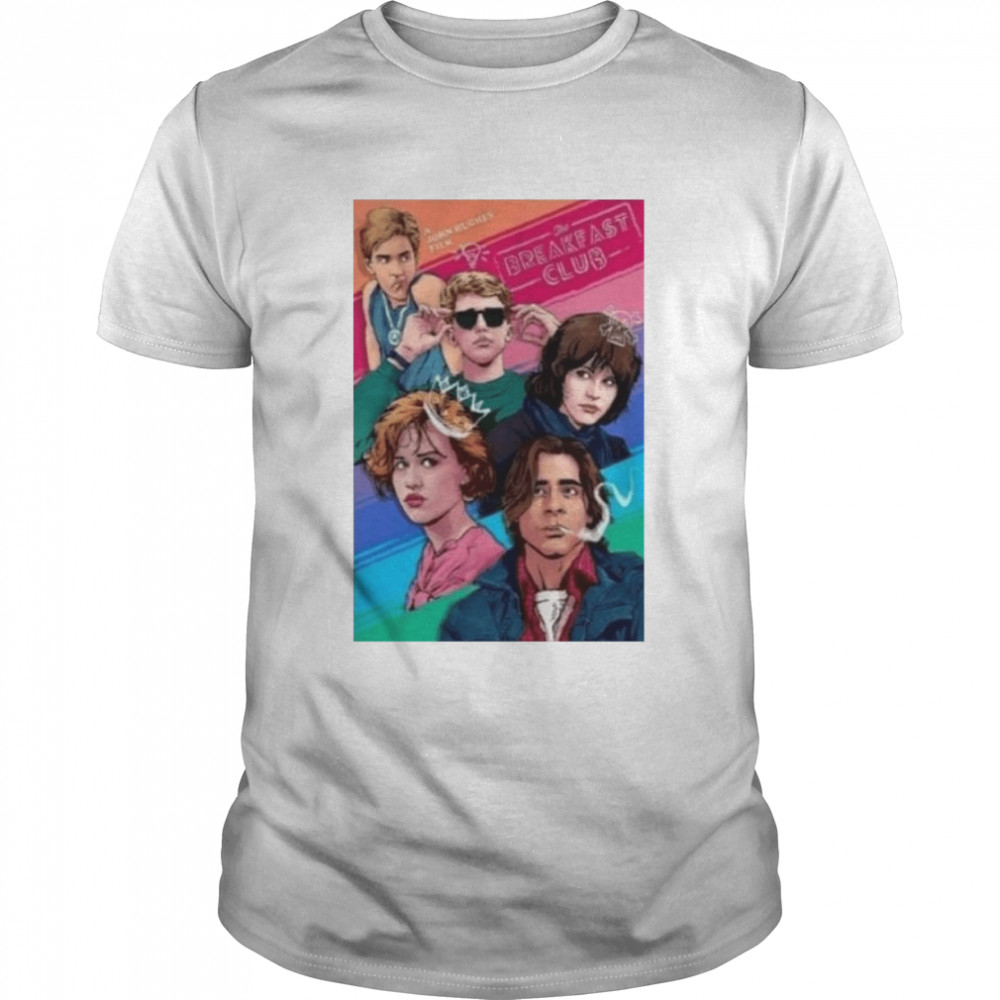 The Breakfast Club Cult Show Movie 1985 Inspired T-Shirt
