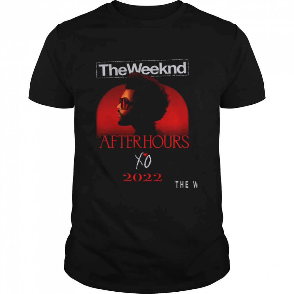 The Weeknd After Hours 2022  t shirt