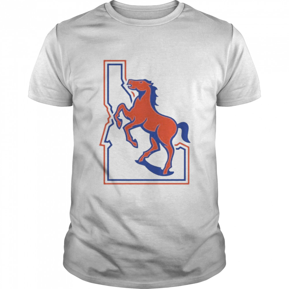 Boise State Broncos Vintage Logo shirt Classic Men's T-shirt