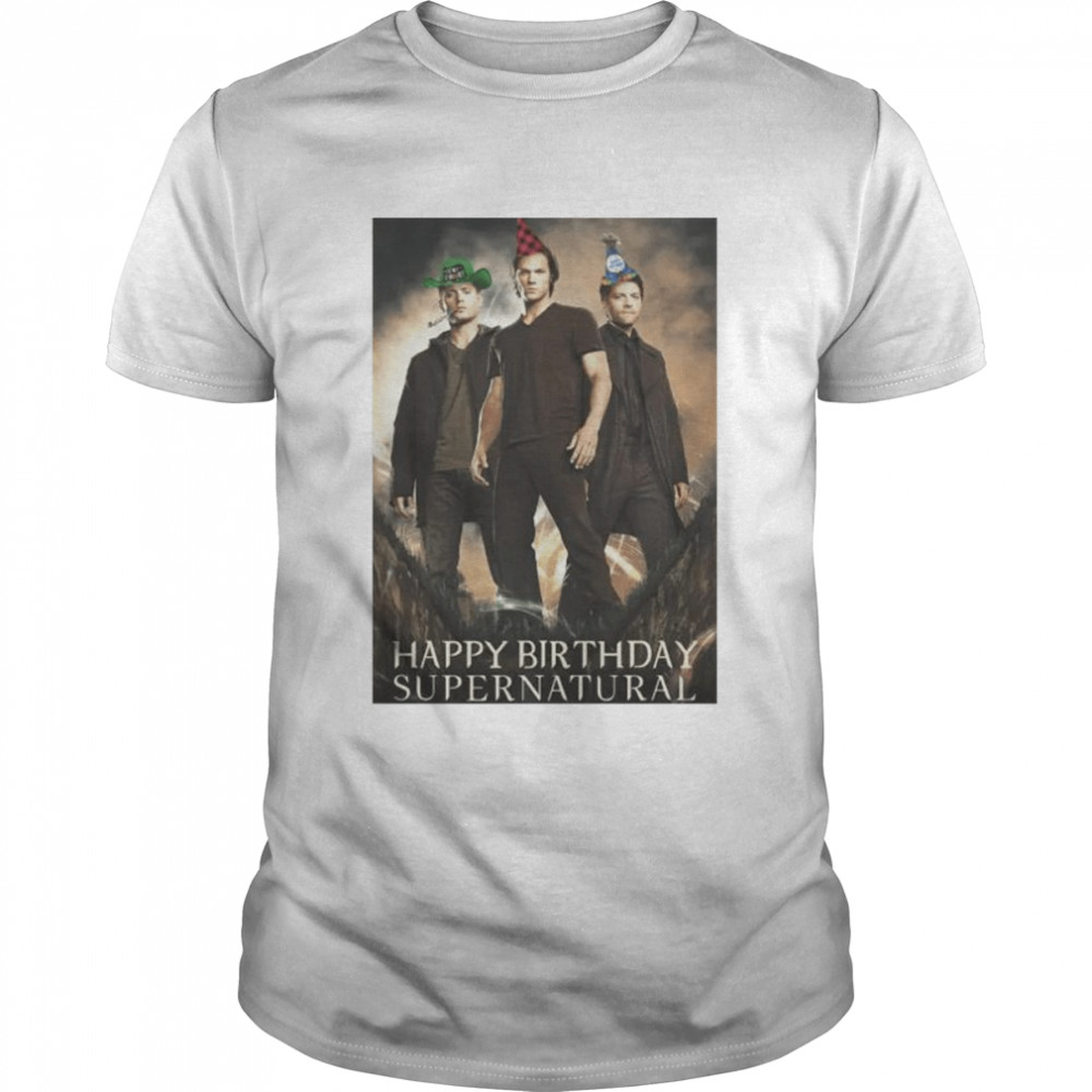 happy birthday Supernatural shirt