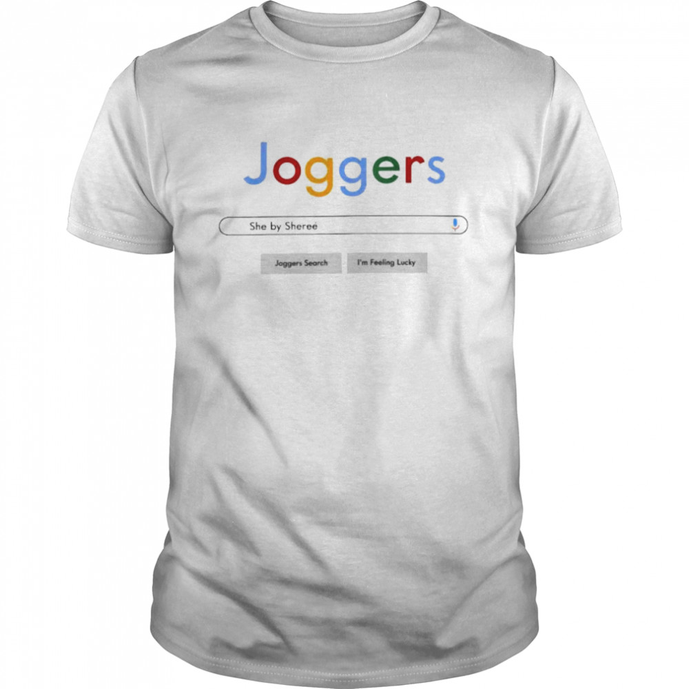 Joggers Google she by Sheree shirt