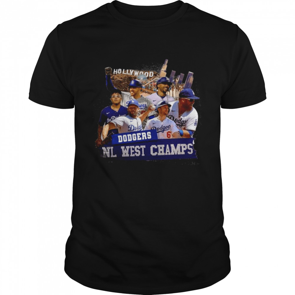 Los Angeles Dodgers 2022 Hollywood NL west Champ shirt Classic Men's T-shirt