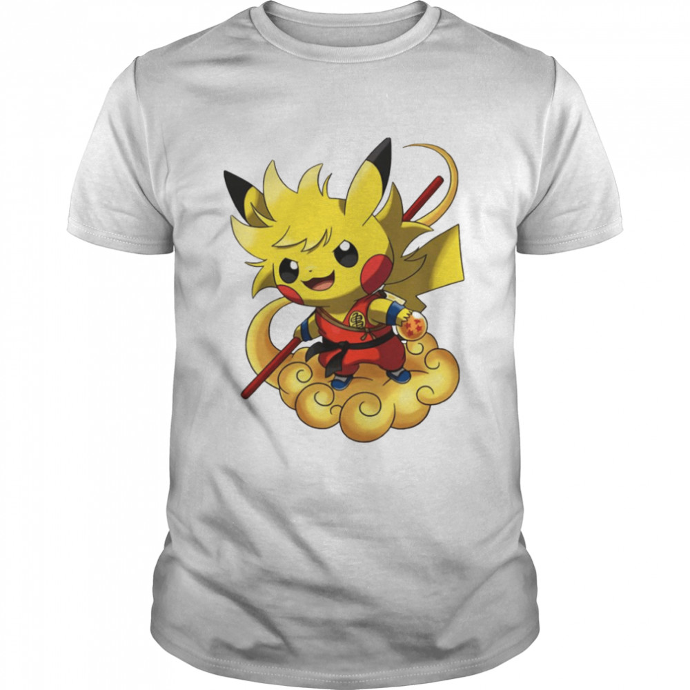Pika Pika Son Goku Pikachu Dragon Ball shirt