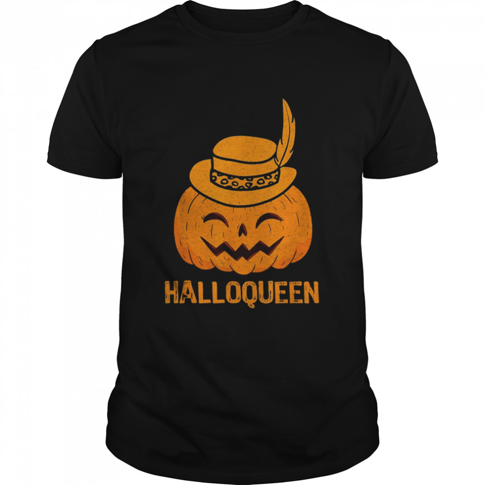 Pumpkin Funny Pumpkin Wearing a Hat Halloween 2022 Shirt