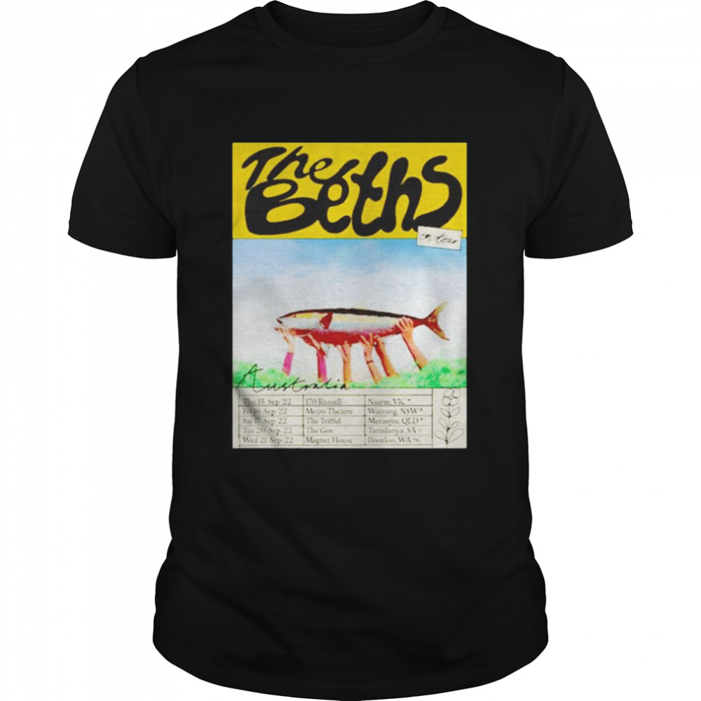 The Beths On Tour Australia 2022 shirt Classic Men's T-shirt