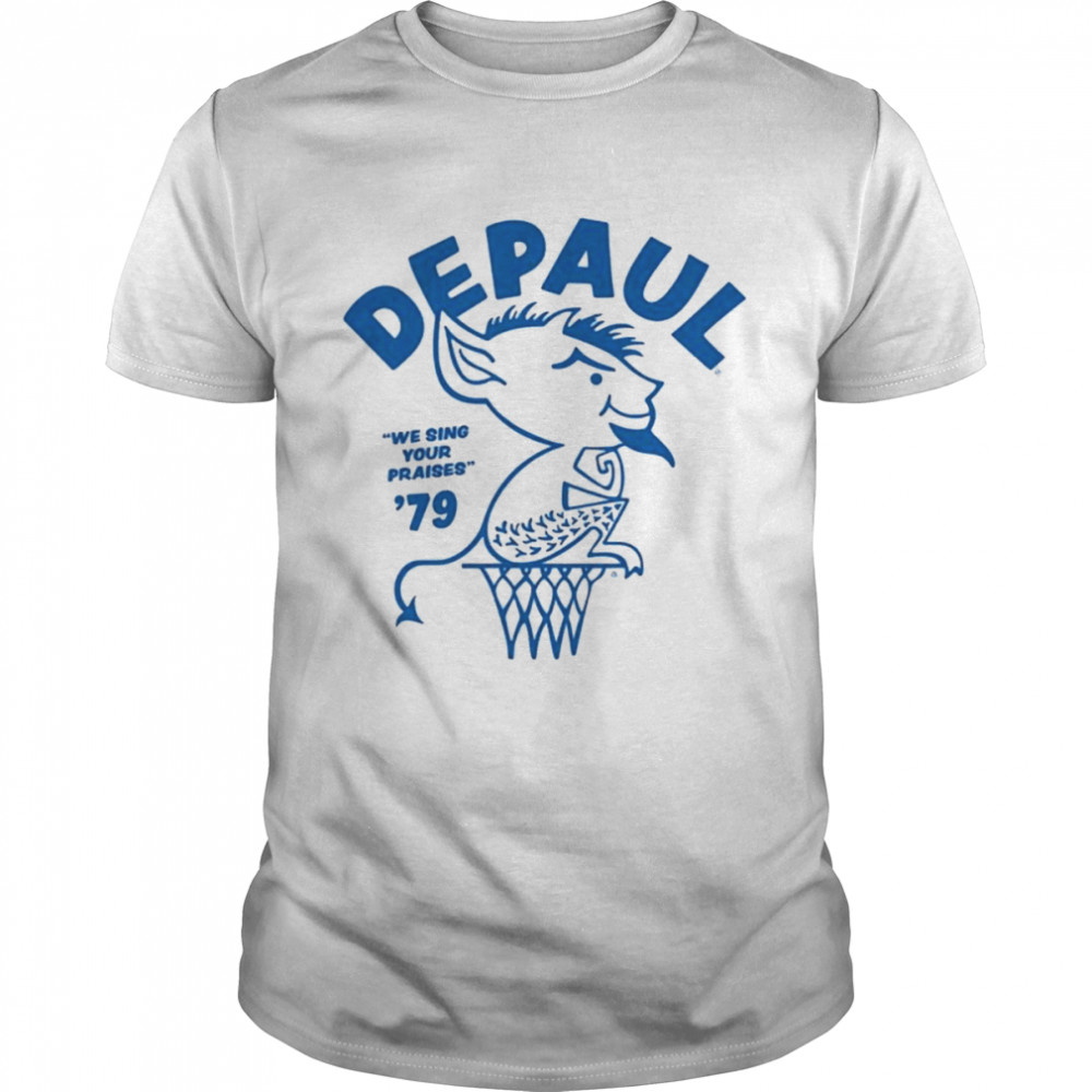 Vintage DePaul 1979 Basketball shirt