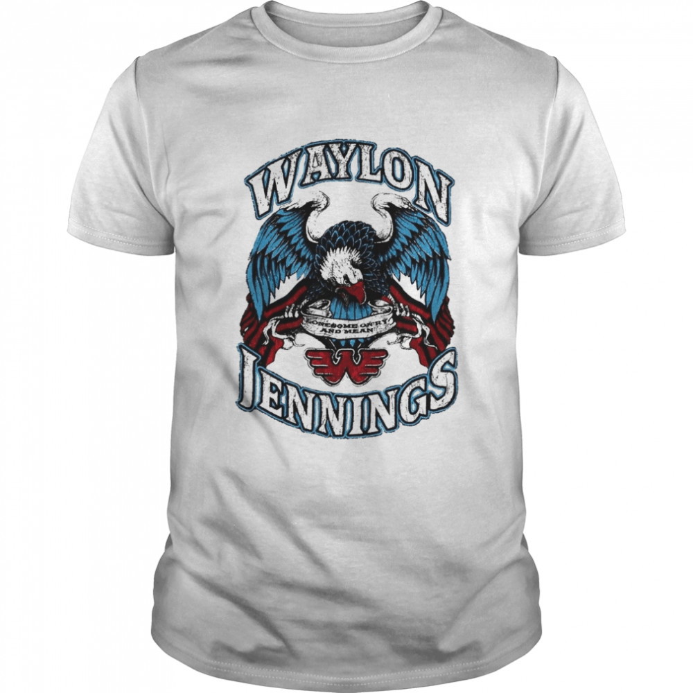 Waylon Jennings Country Music shirt