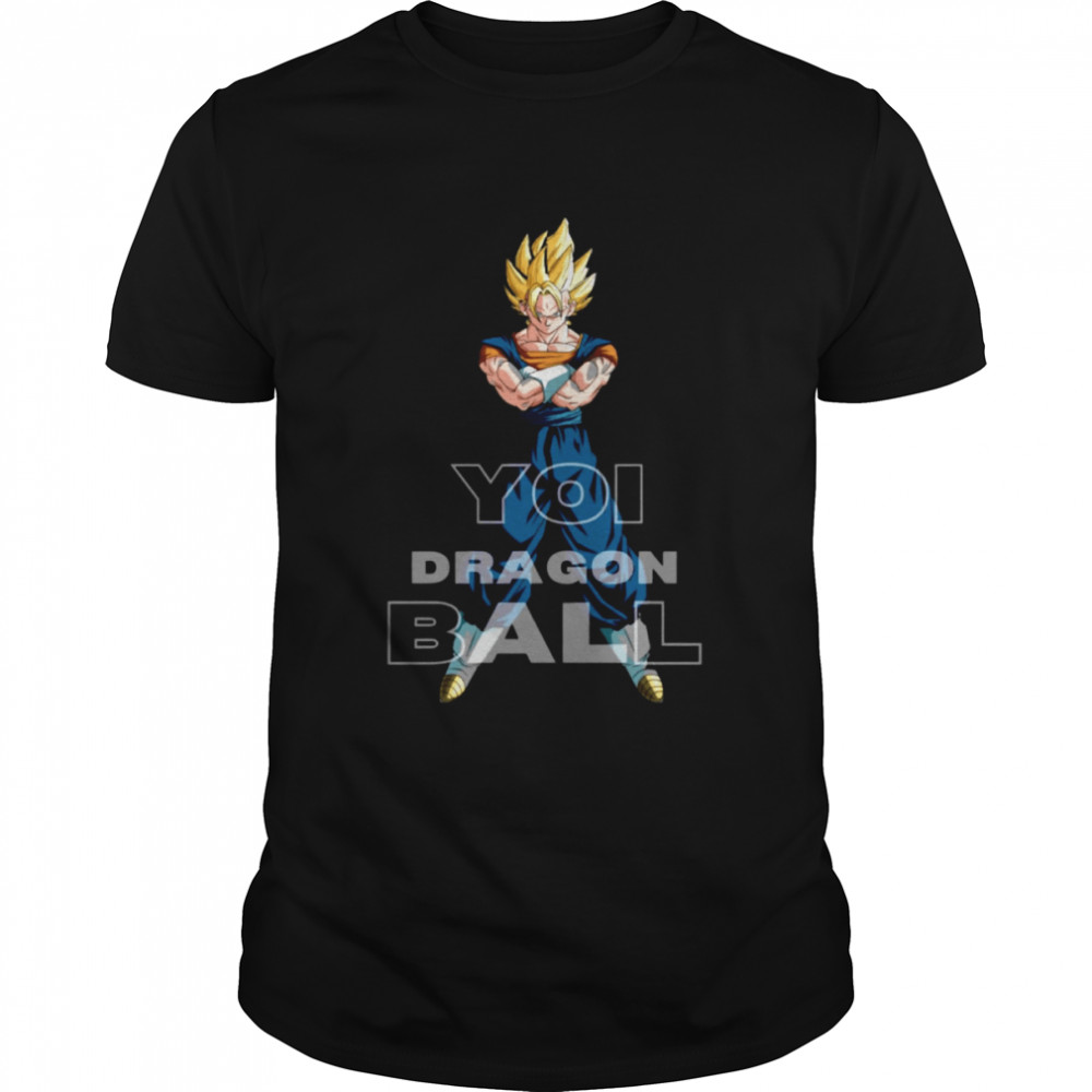 Yoi Dragon Ball Vegeta Anime shirt