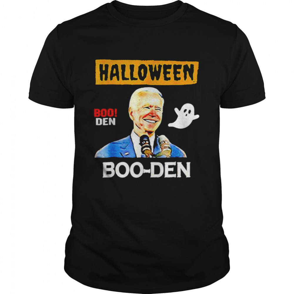 Biden halloween boo den shirt