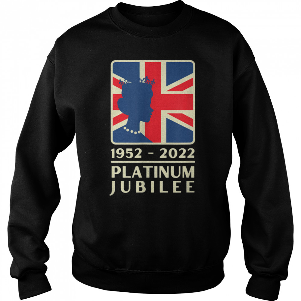 British Queen Monarchy Platinum Jubilee 70th Anniversary T- B0B8ZZH8GV Unisex Sweatshirt