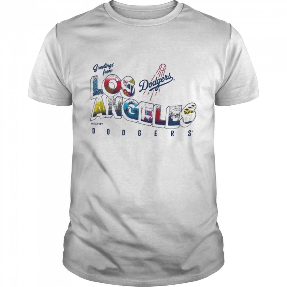 Erin Andrews Los Angeles Dodgers Greetings From T-Shirt