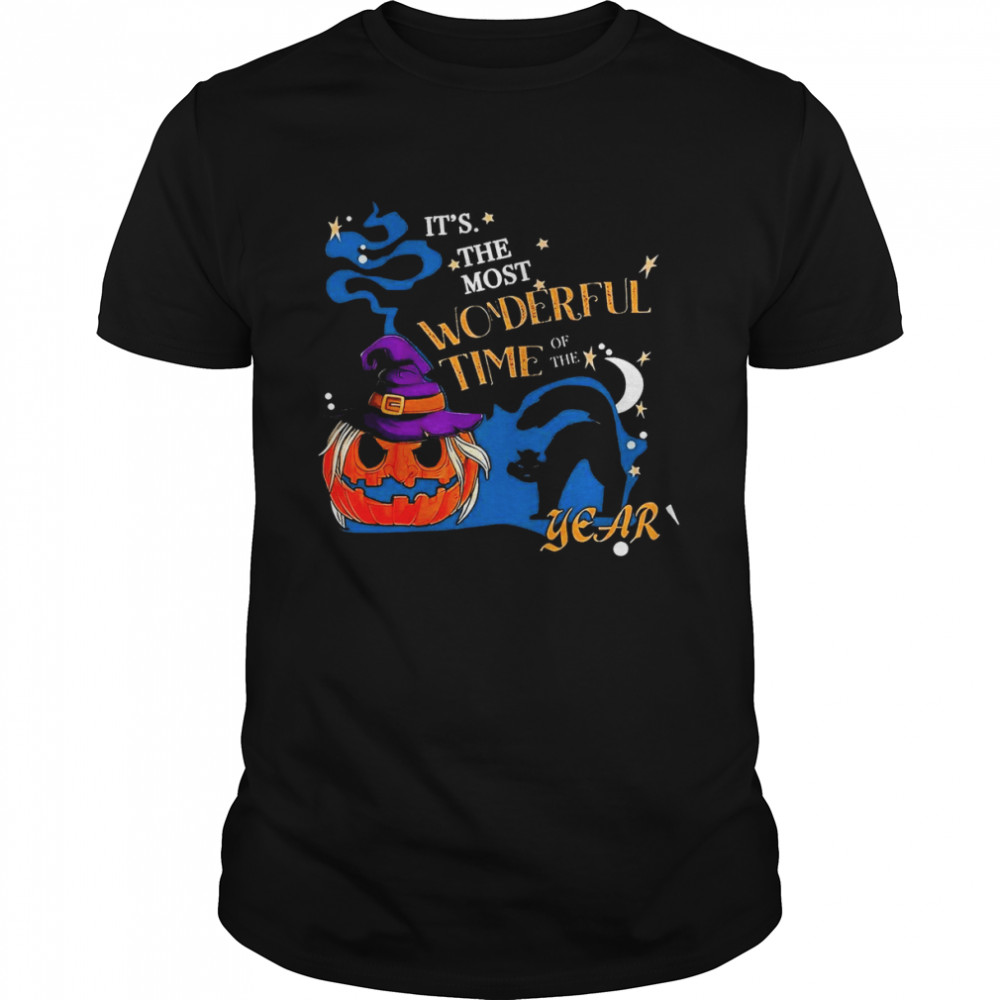 Halloween Pumpkin T  It’s the Most Wonderful Time shirt Classic Men's T-shirt