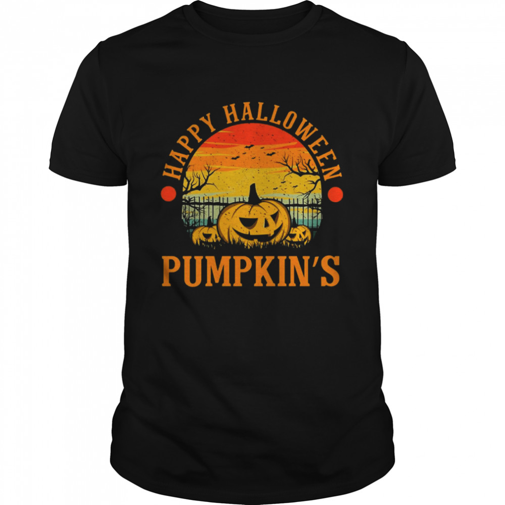Happy Halloween Pumpkin’s Merchandise Halloween Pumpkin T  Classic Men's T-shirt