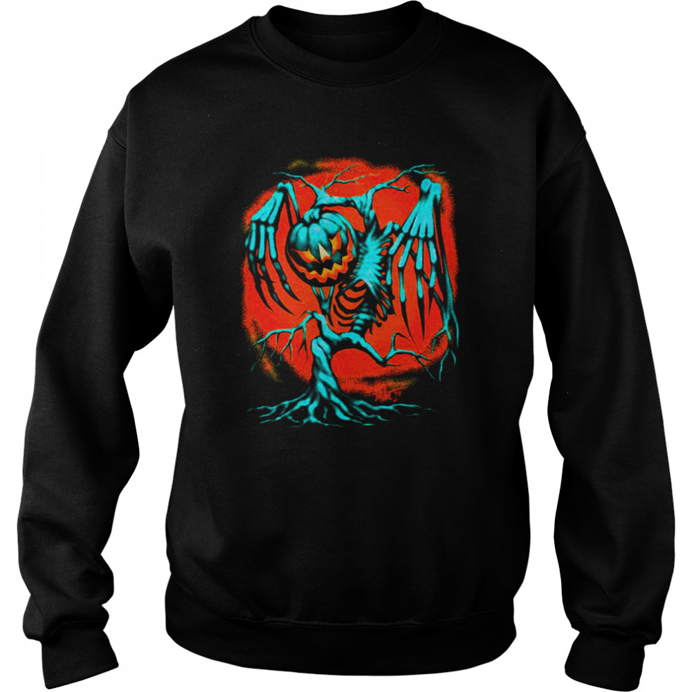 Horror Tree Tricker Tree Halloween shirt Unisex Sweatshirt