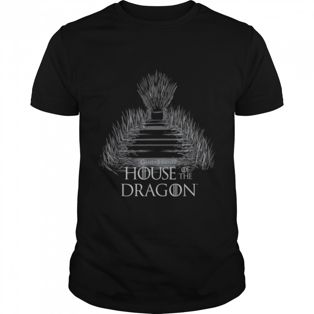 House of the Dragon The Iron Throne, Forged By Dragons T-Shirt B0B89RRP5H