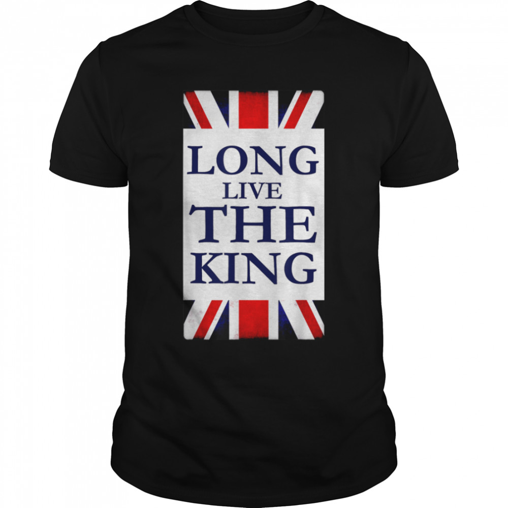 HRH King Charles III 2022 Royal Family Long Live The King T- B0BF3RFC7B Classic Men's T-shirt