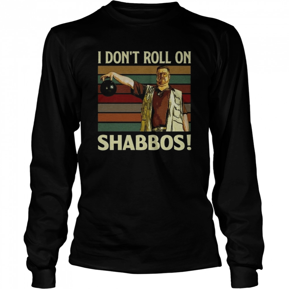 I Dont Roll On Shabbos Iconic Funny T- Long Sleeved T-shirt