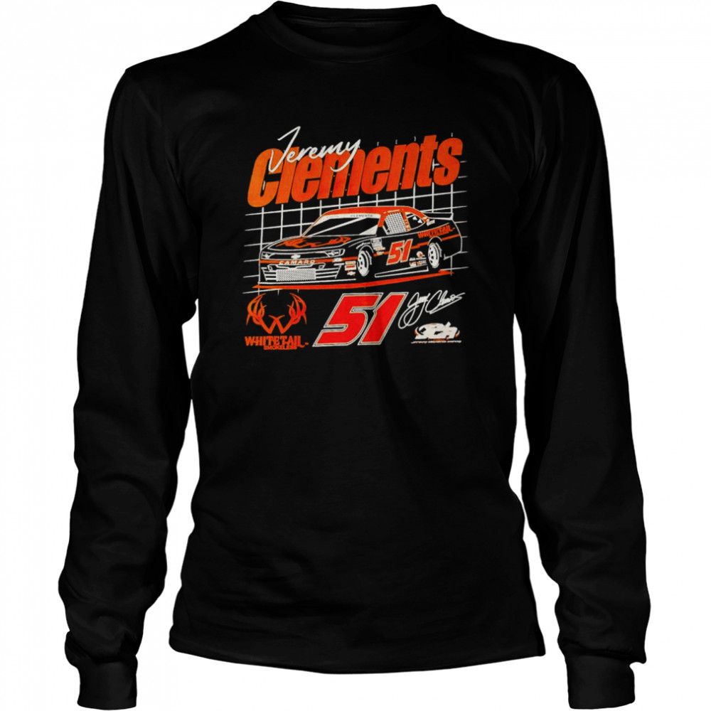 Jeremy Clements Racing throwback shirt Long Sleeved T-shirt