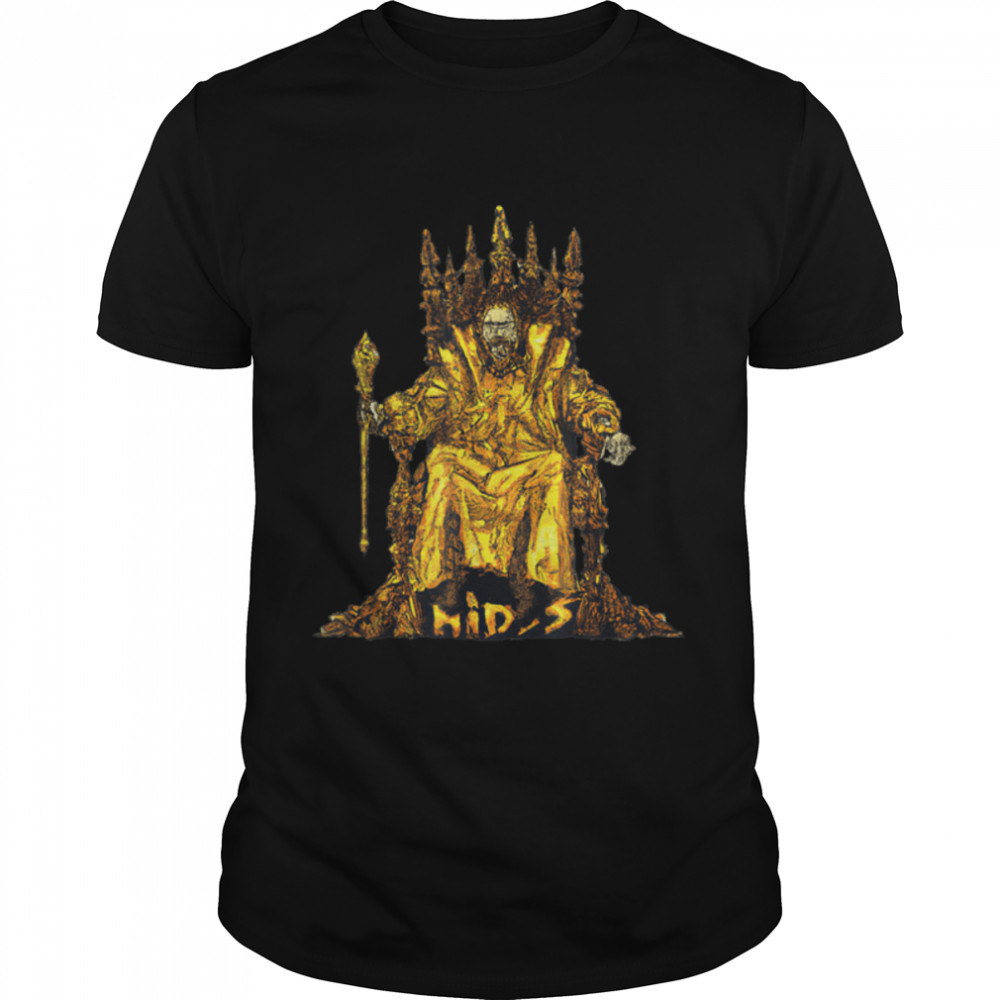 King Midas - Golden Throne - Mythological Figure T-Shirt B0BCHS4T1J